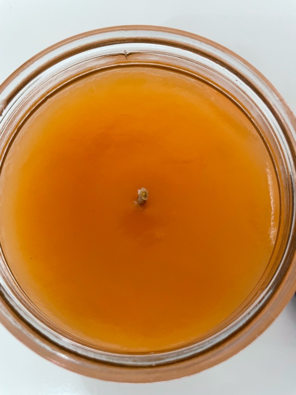 Lantern Hill Mimosa & Mandarin Scented Candle, Orange Single Wick Jar Candle - Picture 6 of 7